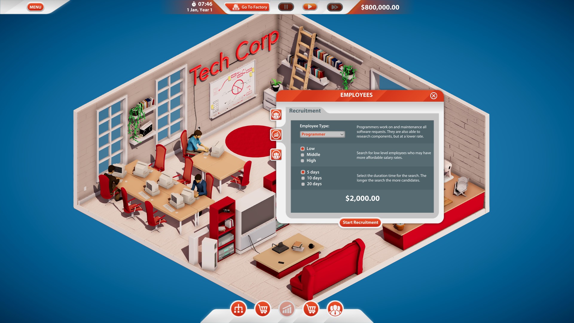 Скриншот из игры Tech Corp. - 17