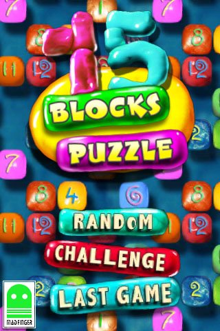 Скриншот из игры 15 Blocks Puzzle - 1