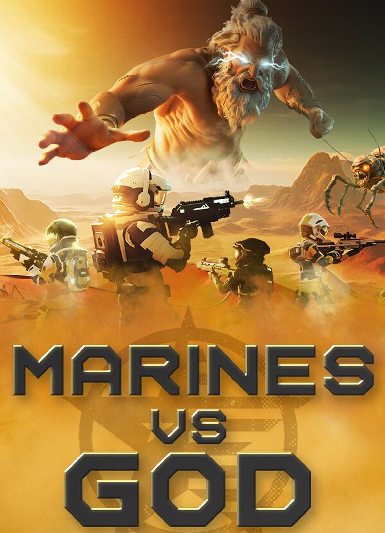 Обложка игры Marines Vs God