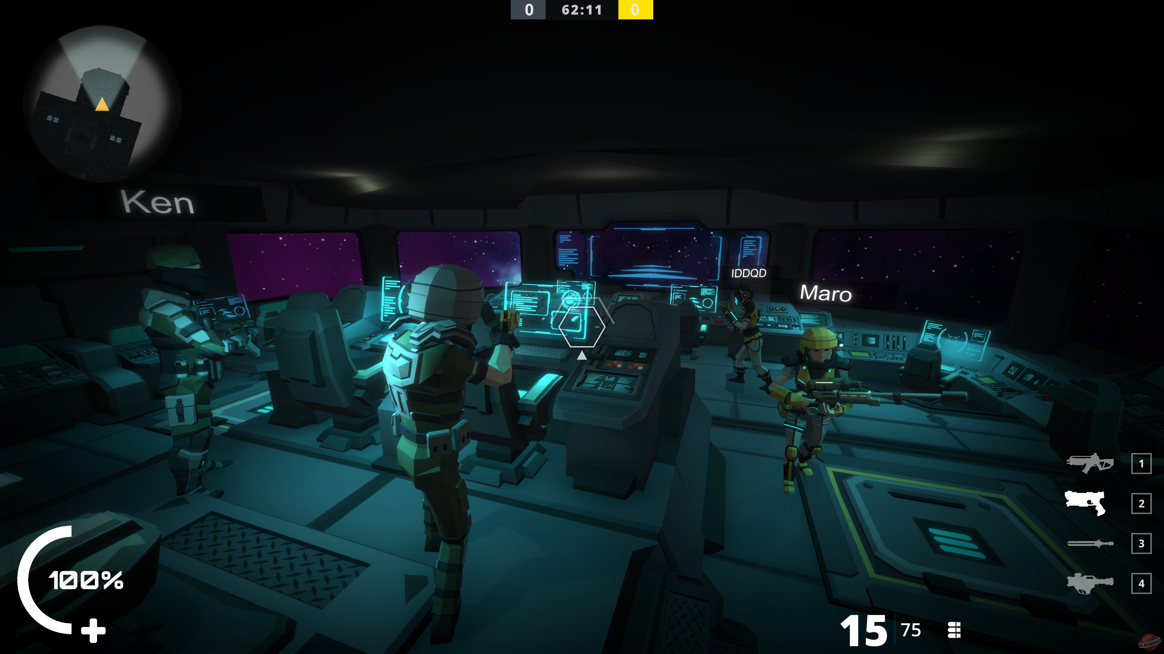 Скриншот из игры Marines Vs God - 5