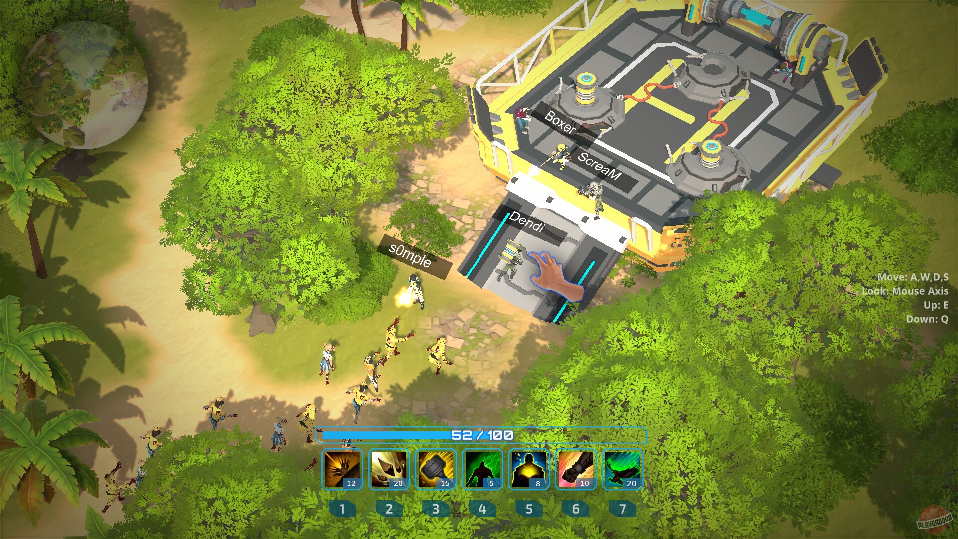 Скриншот из игры Marines Vs God - 6