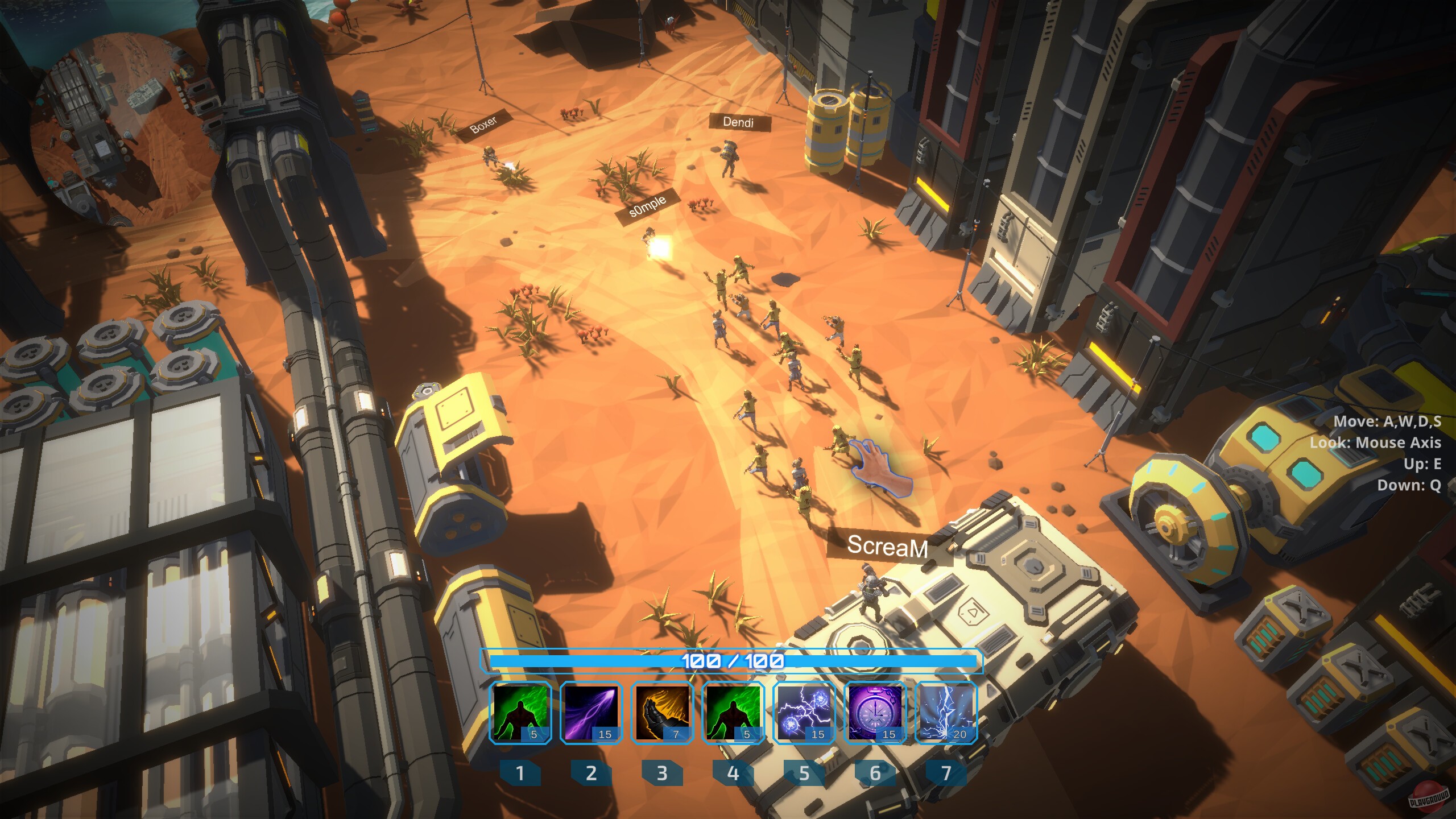 Скриншот из игры Marines Vs God - 2