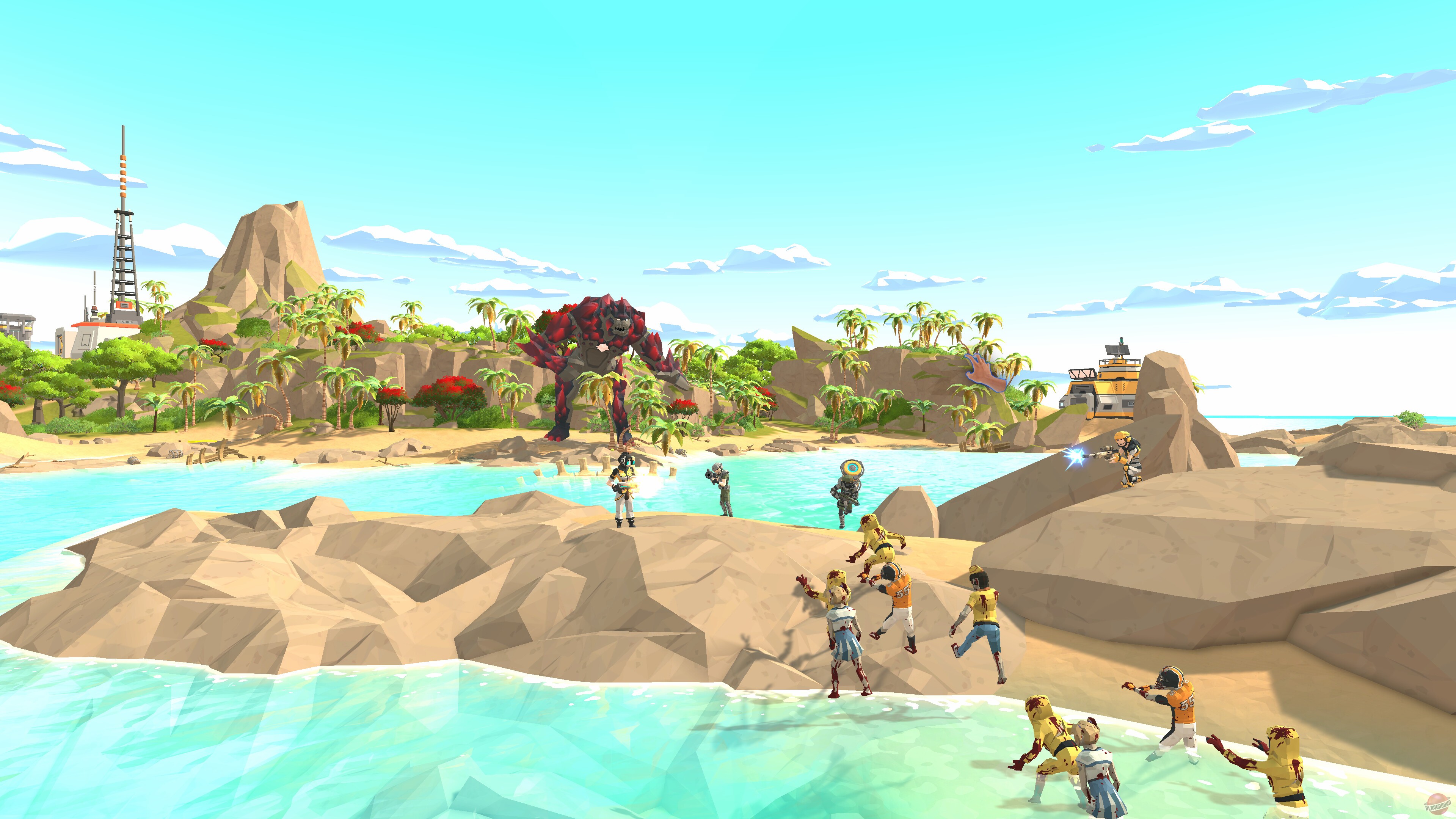 Скриншот из игры Marines Vs God - 4