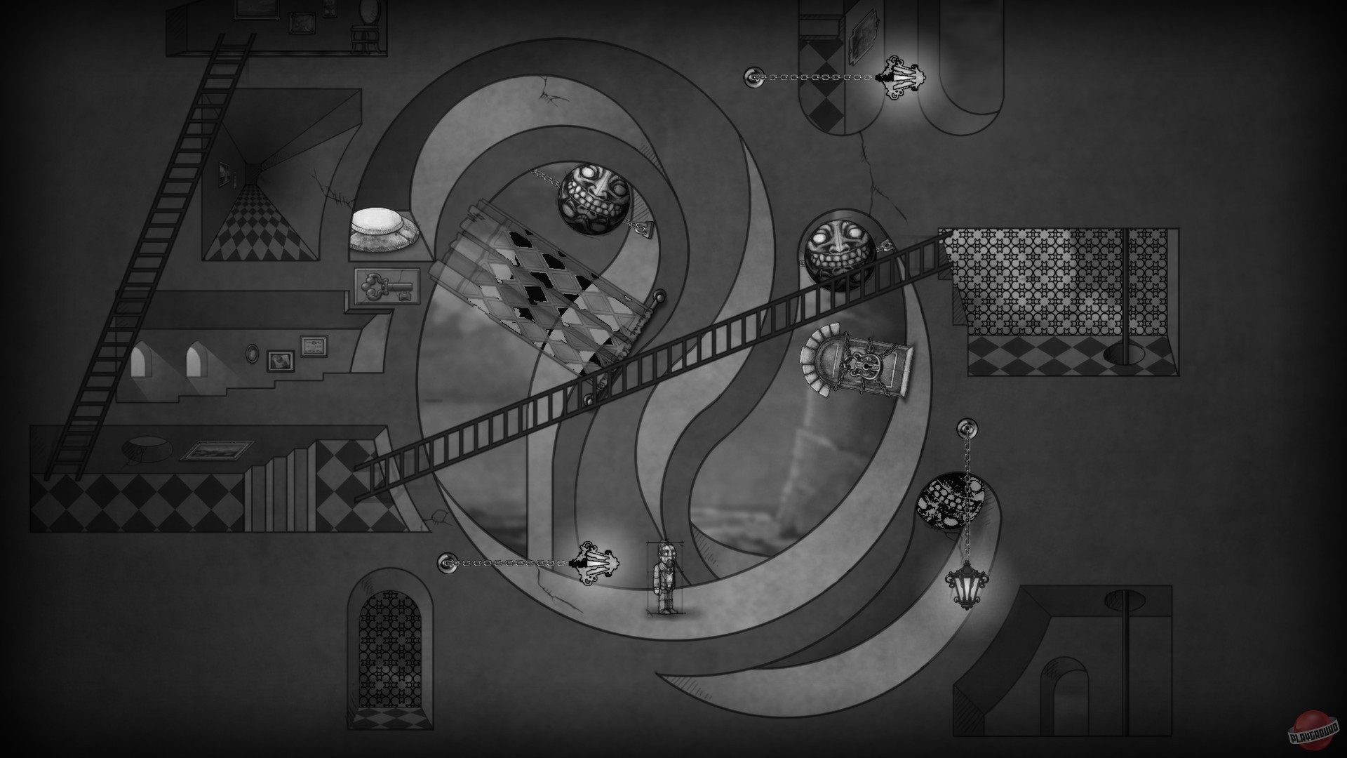 Скриншот из игры The Bridge - 64