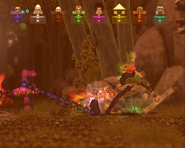 Скриншот из игры Rag Doll Kung Fu - 2