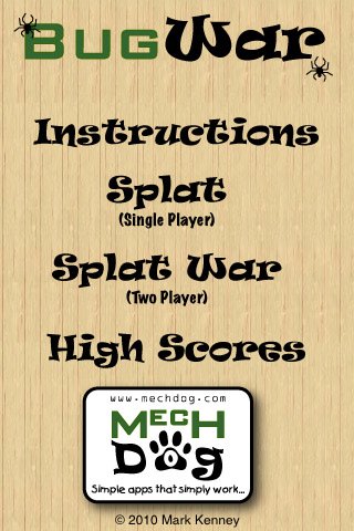 Скриншот из игры bugWar - 1