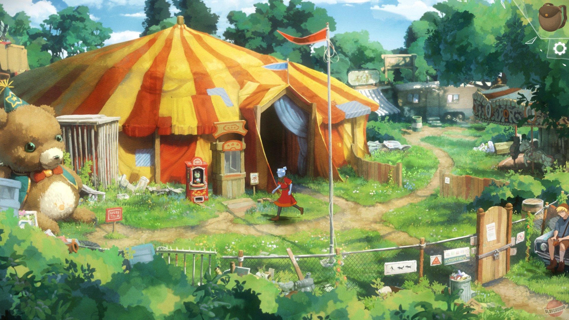 Скриншот из игры The Girl of Glass: A Summer Bird's Tale - 12