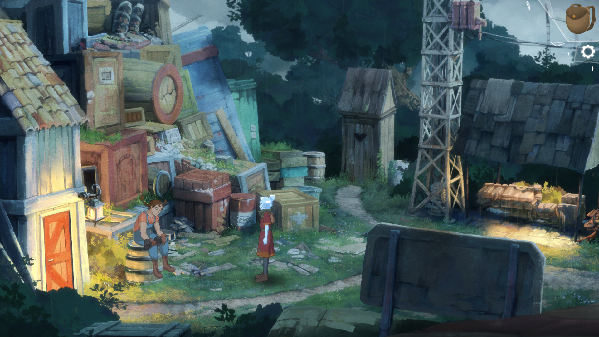 Скриншот из игры The Girl of Glass: A Summer Bird's Tale - 1