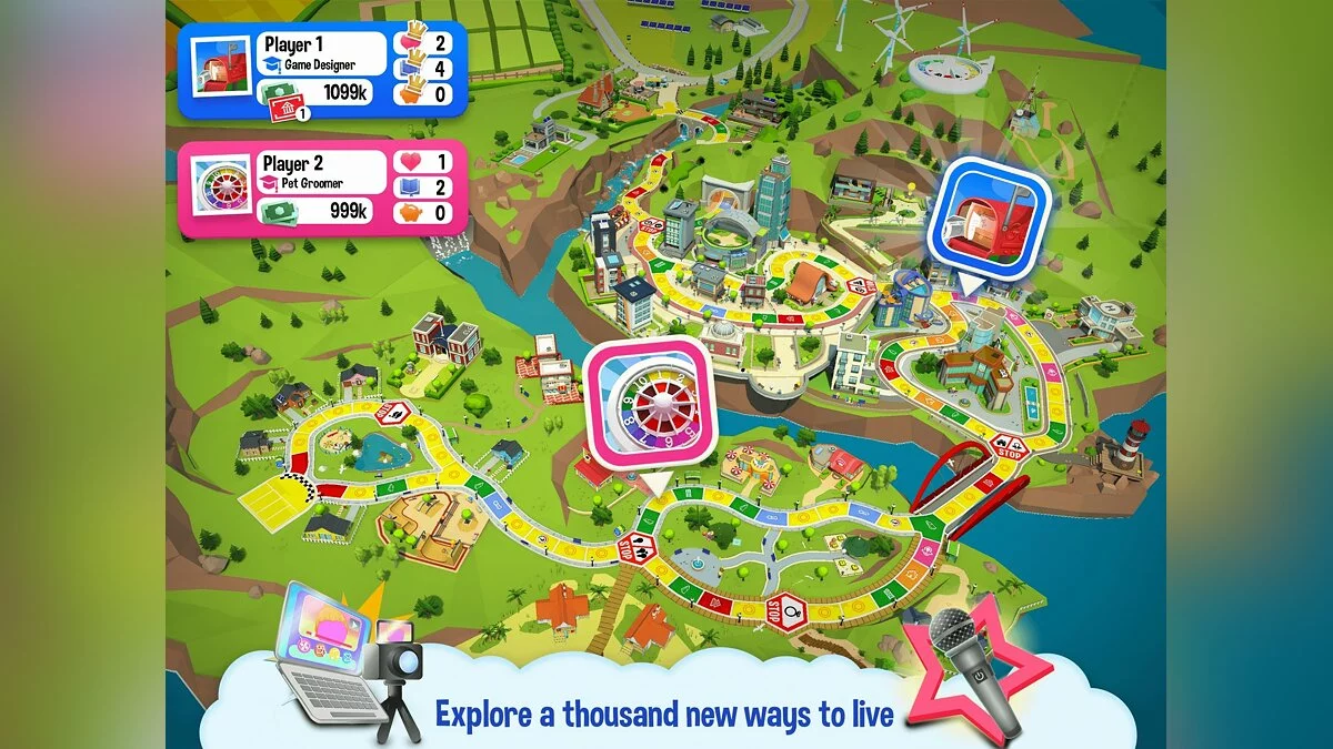 Скриншот из игры THE GAME OF LIFE 2 - 3