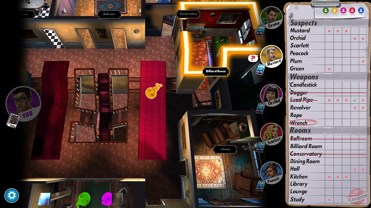 Скриншот из игры Clue/Cluedo: Classic Edition - 1