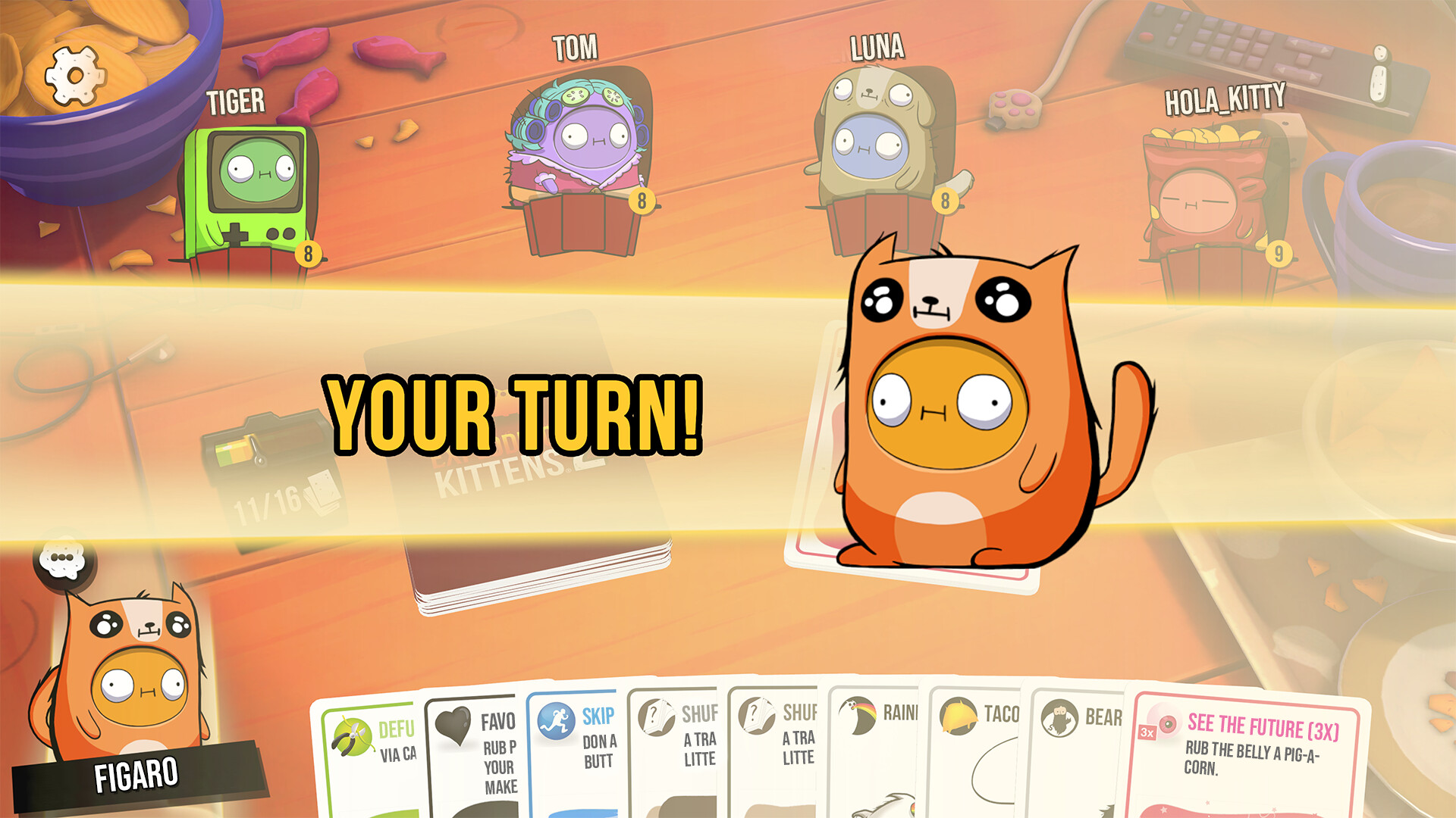 Скриншот из игры Exploding Kittens 2 - 14