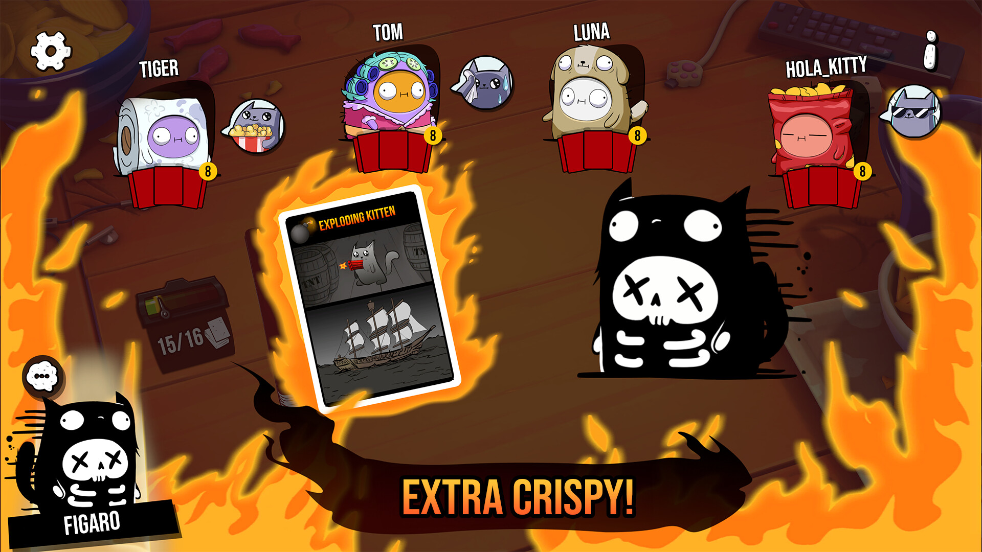 Скриншот из игры Exploding Kittens 2 - 1