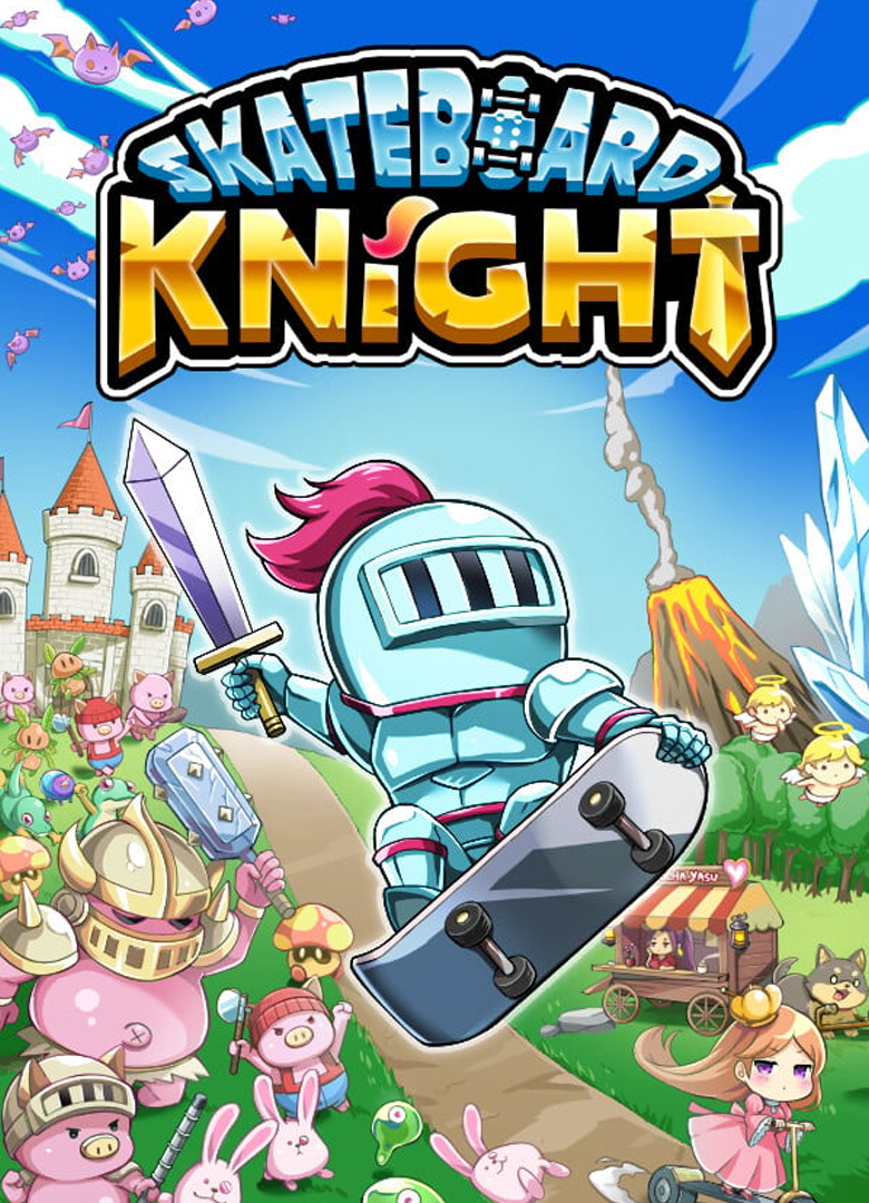 Обложка игры Skateboard Knight