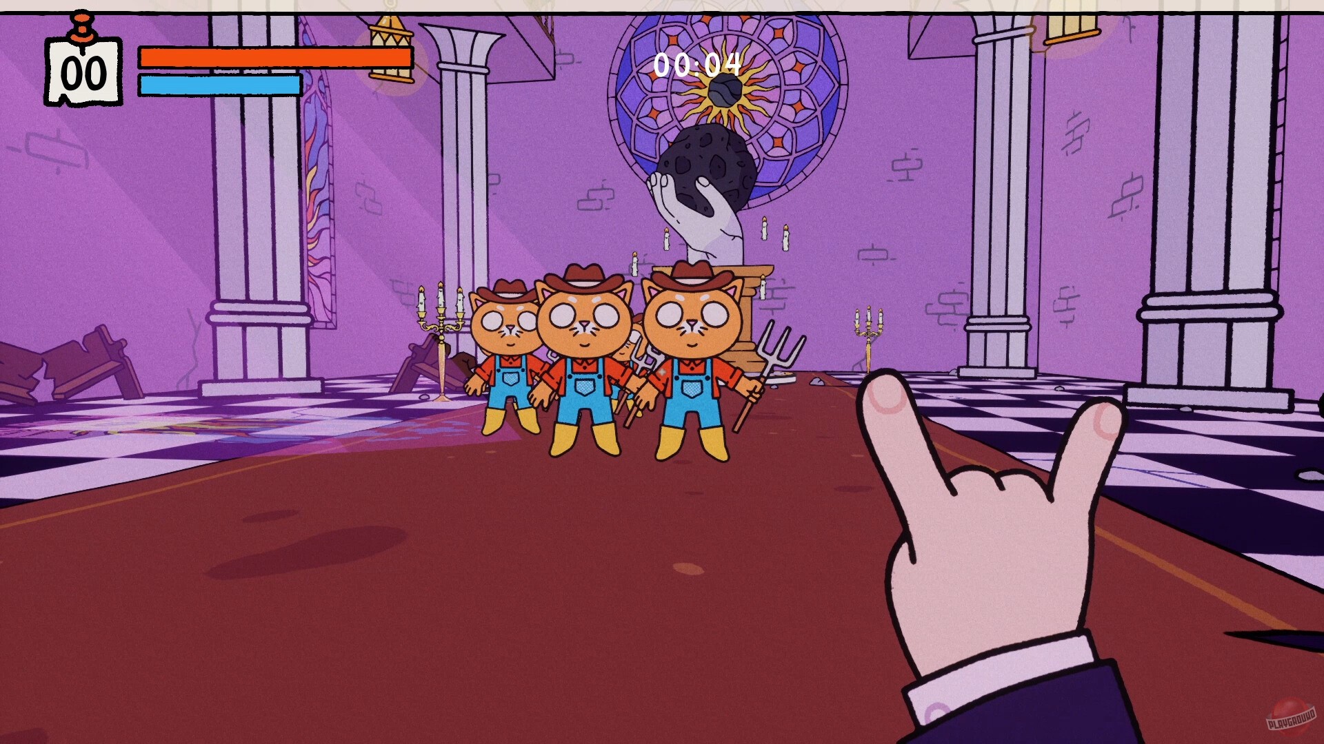 Скриншот из игры Psychofinger - 4