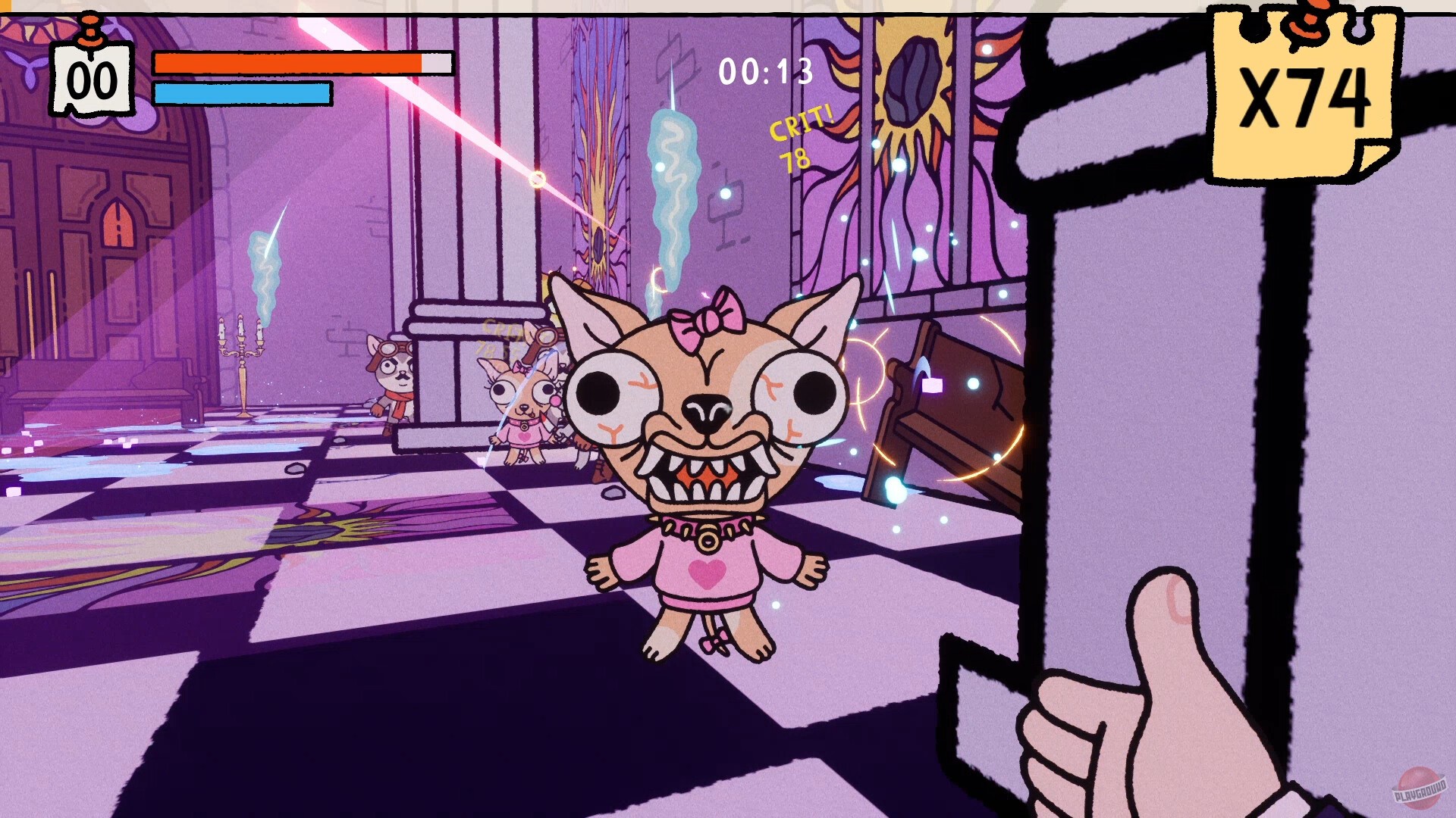 Скриншот из игры Psychofinger - 1