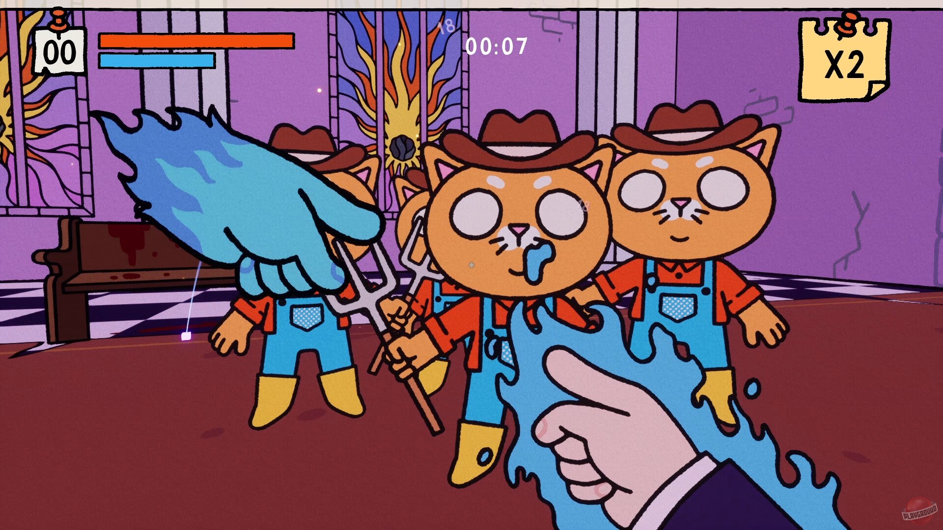 Скриншот из игры Psychofinger - 6