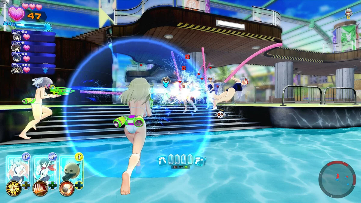 Скриншот из игры Senran Kagura: Peach Beach Splash - 24