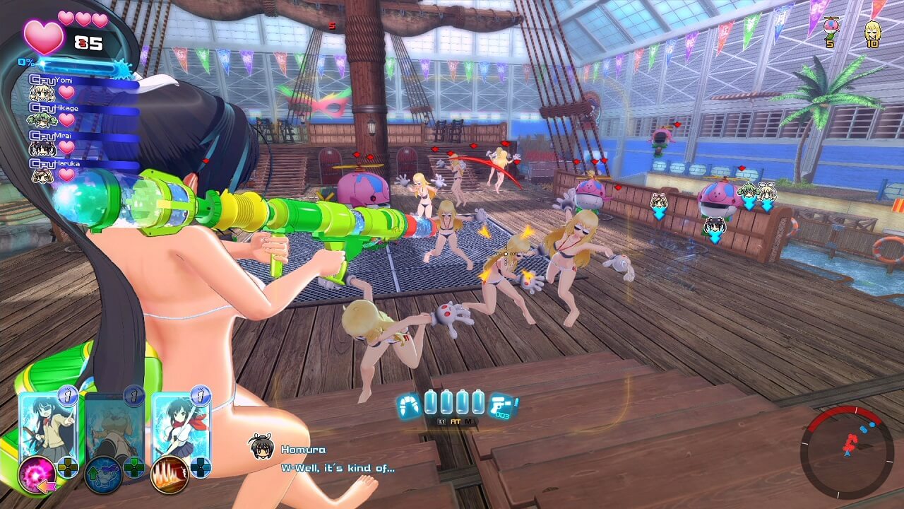 Скриншот из игры Senran Kagura: Peach Beach Splash - 18