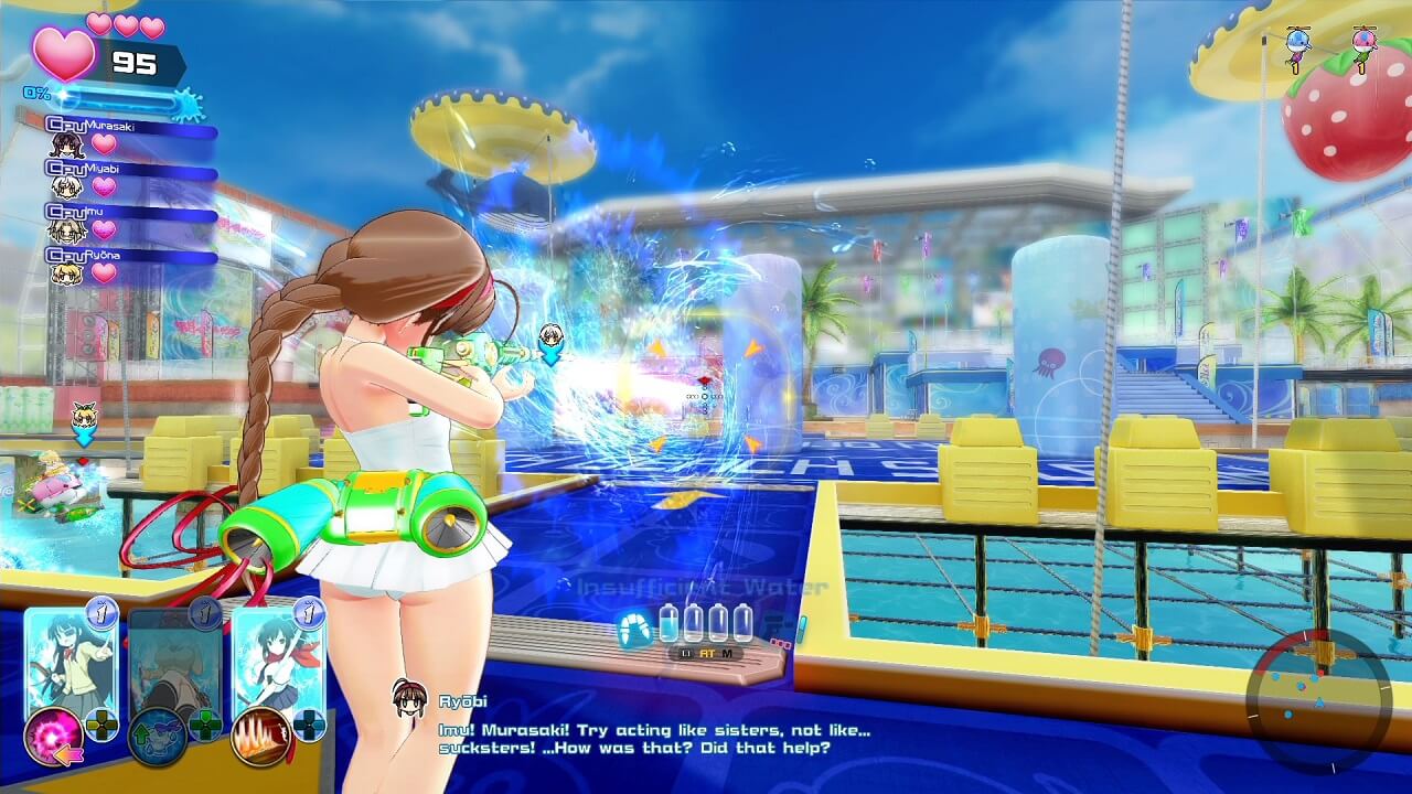 Скриншот из игры Senran Kagura: Peach Beach Splash - 11