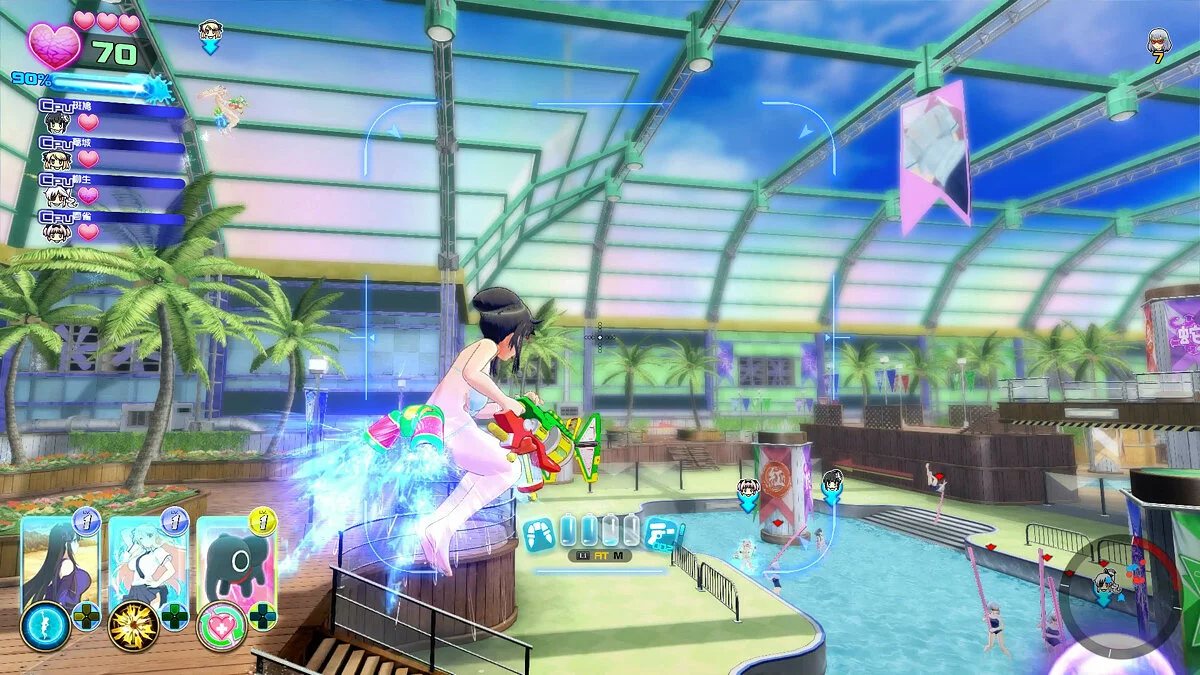 Скриншот из игры Senran Kagura: Peach Beach Splash - 25