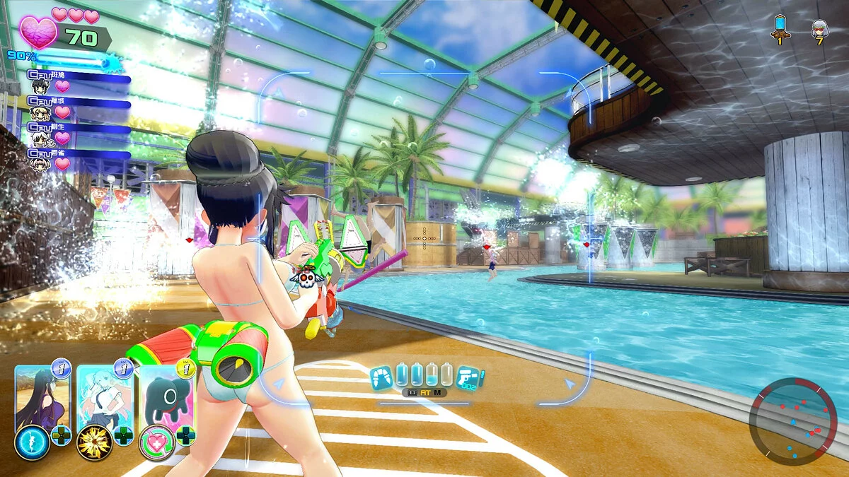 Скриншот из игры Senran Kagura: Peach Beach Splash - 12