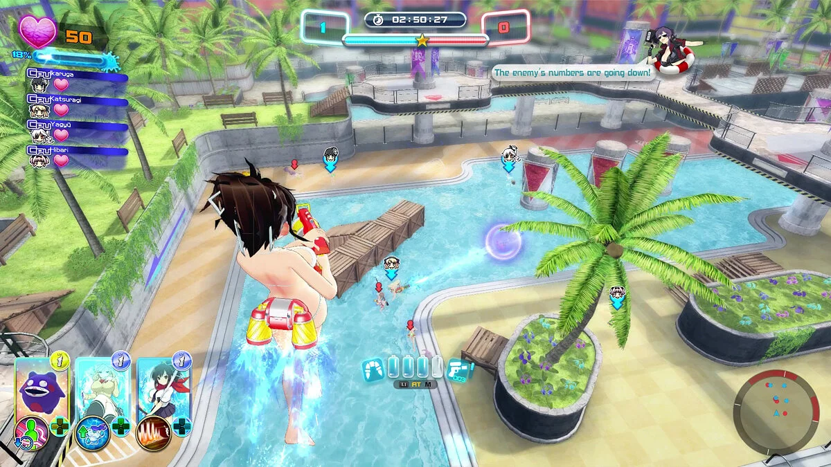 Скриншот из игры Senran Kagura: Peach Beach Splash - 21