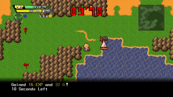 Скриншот из игры Half-Minute Hero - 10