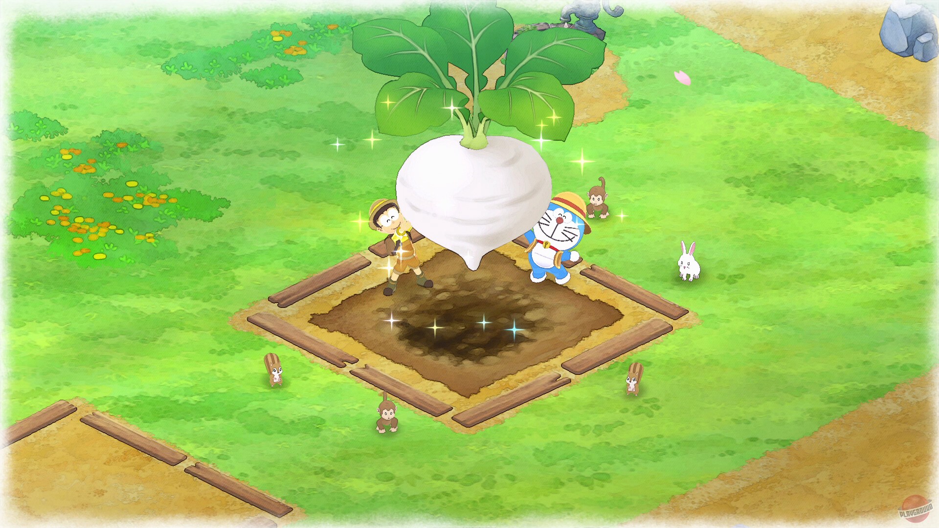 Скриншот из игры Doraemon Story of Seasons: Friends of the Great Kingdom - 6