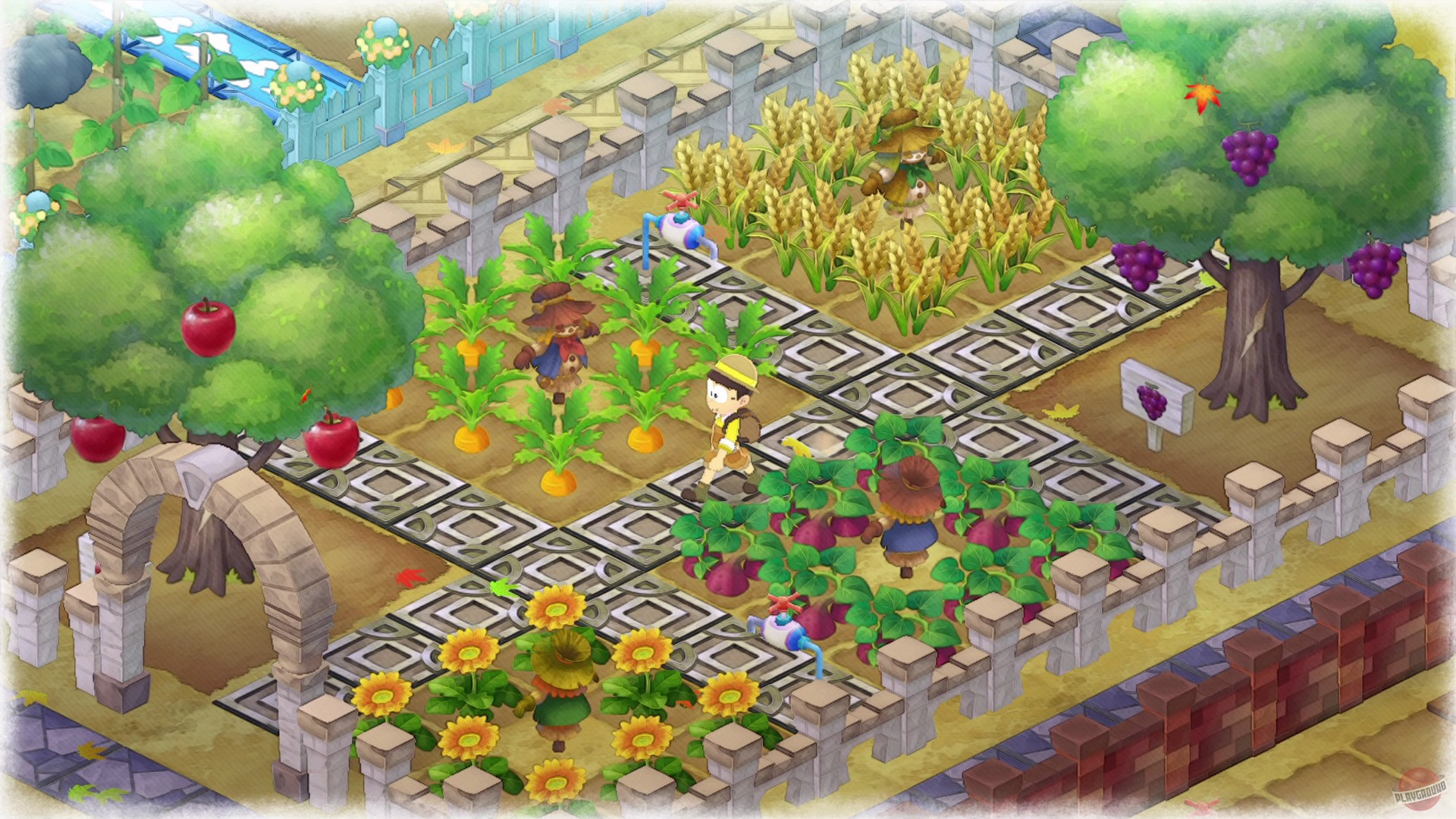 Скриншот из игры Doraemon Story of Seasons: Friends of the Great Kingdom - 23