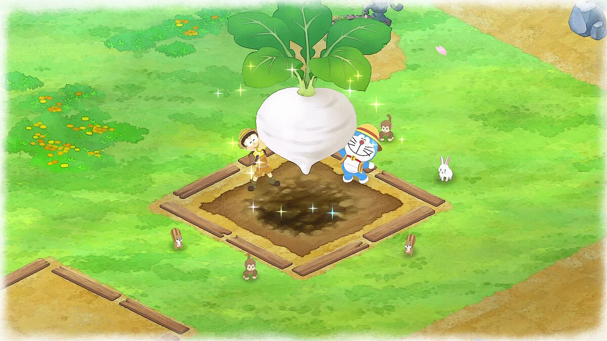 Скриншот из игры Doraemon Story of Seasons: Friends of the Great Kingdom - 10