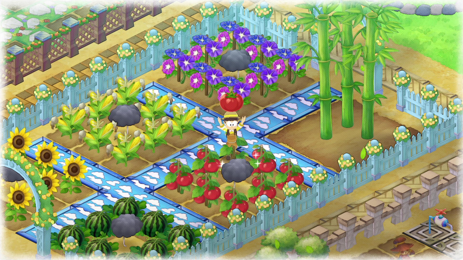 Скриншот из игры Doraemon Story of Seasons: Friends of the Great Kingdom - 4