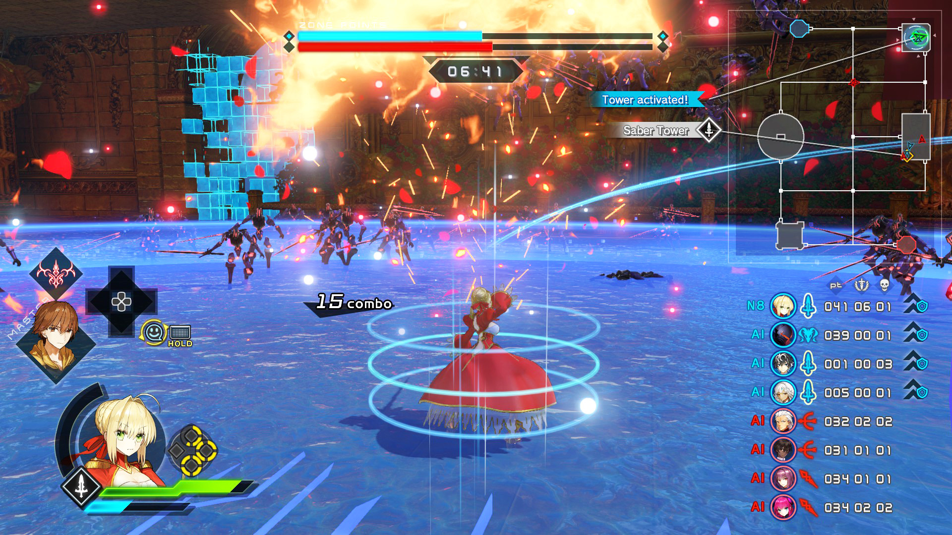 Скриншот из игры Fate/EXTELLA LINK - 2