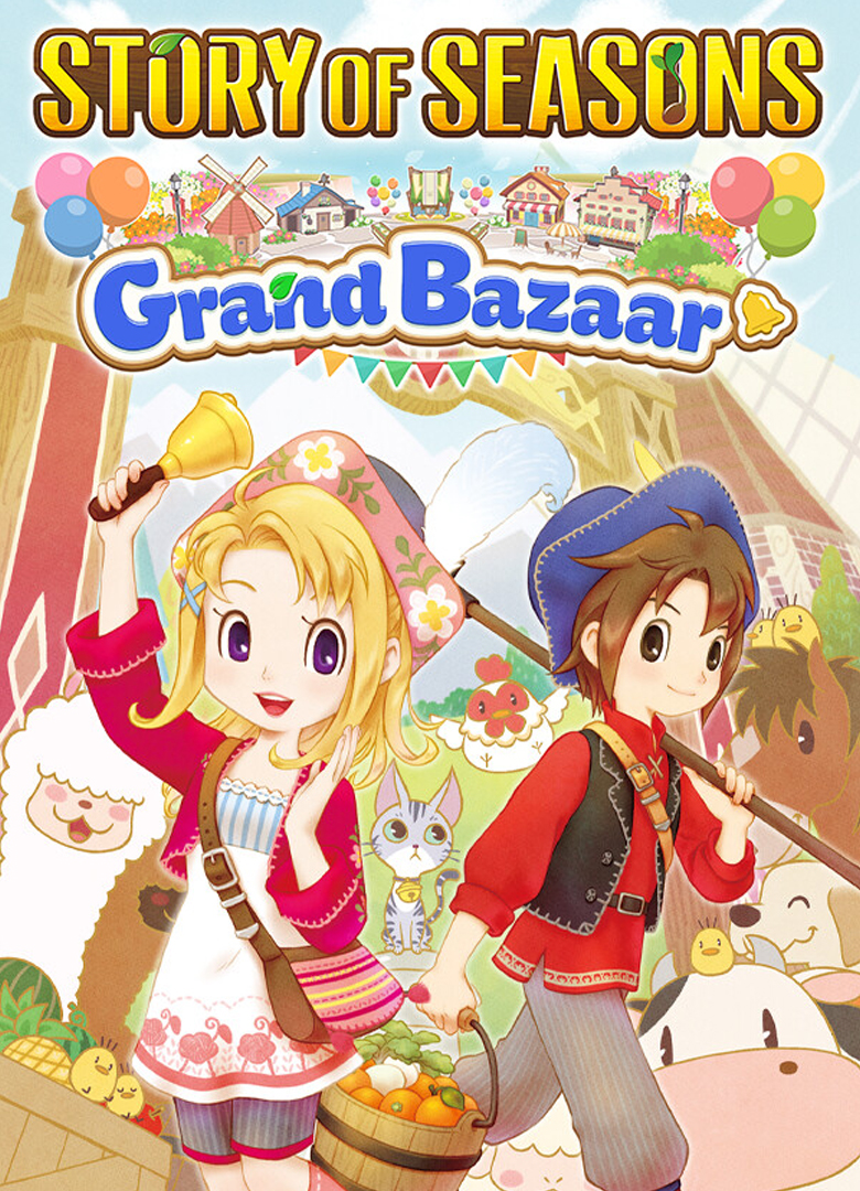 Обложка Story of Seasons: Grand Bazaar