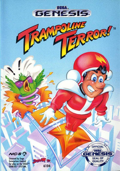 Обложка игры Trampoline Terror!