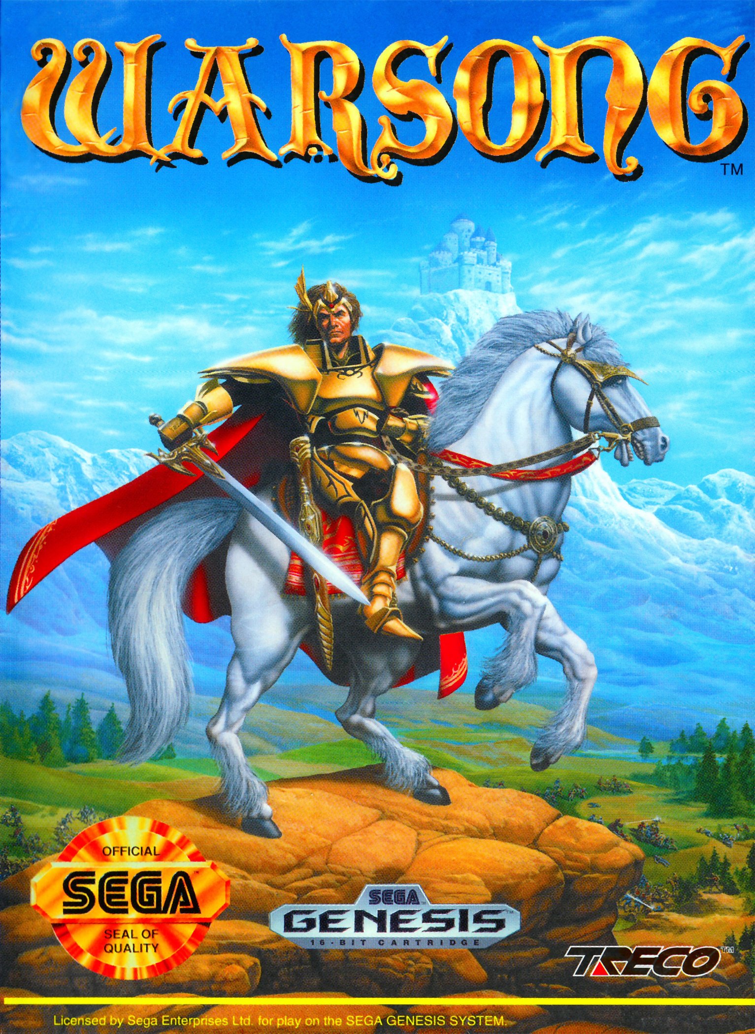 Обложка игры Warsong