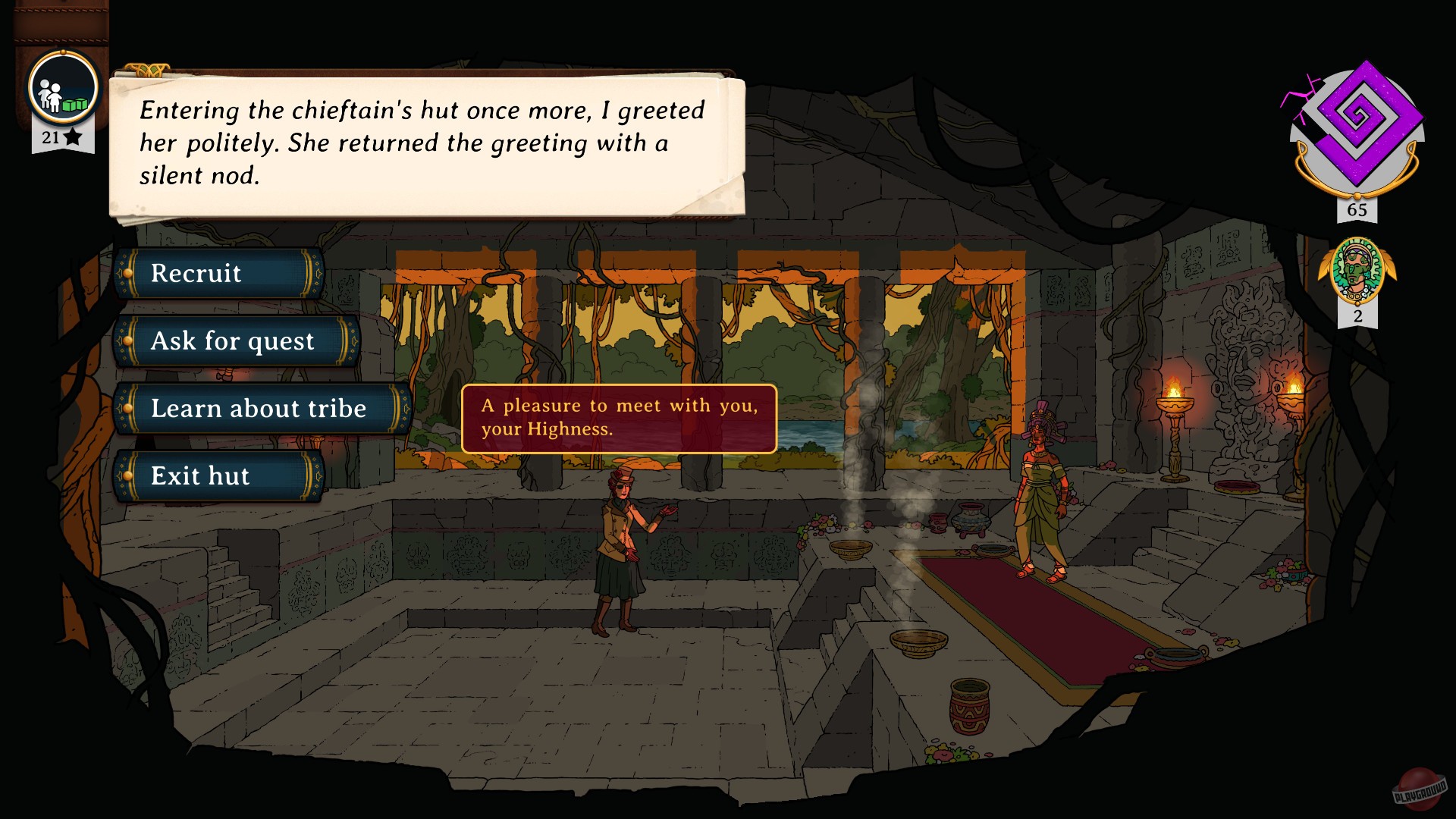 Скриншот из игры Curious Expedition 2 - 47