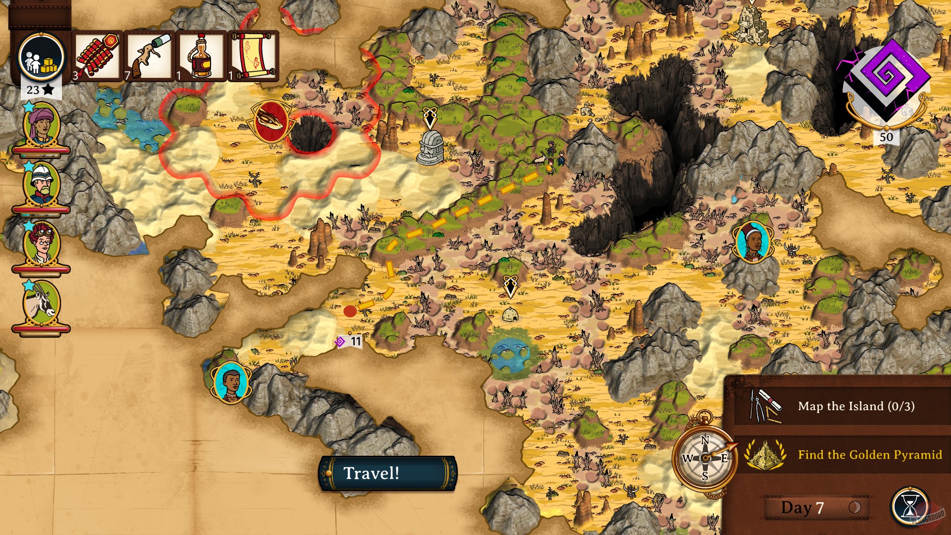 Скриншот из игры Curious Expedition 2 - 39