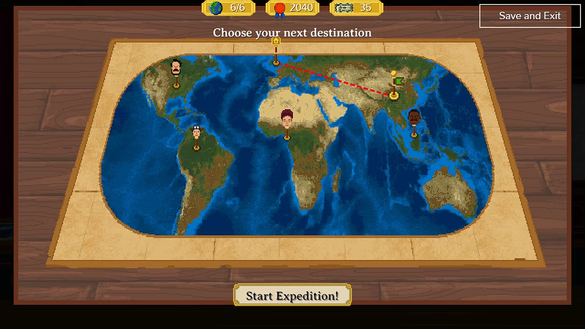 Скриншот из игры Curious Expedition - 13