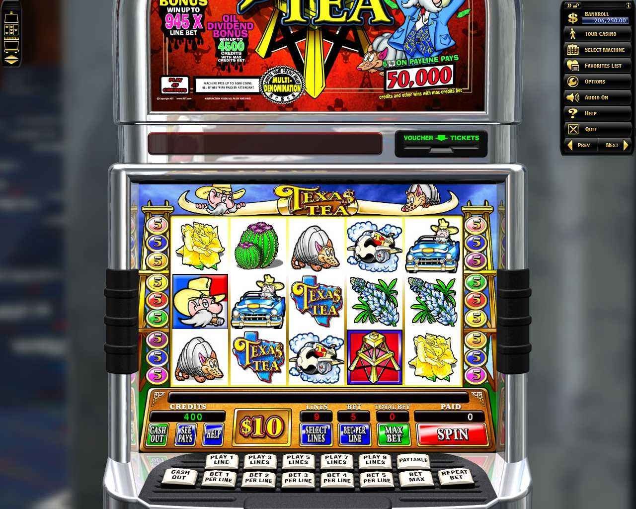 Скриншот из игры IGT Slots: Texas Tea - 1