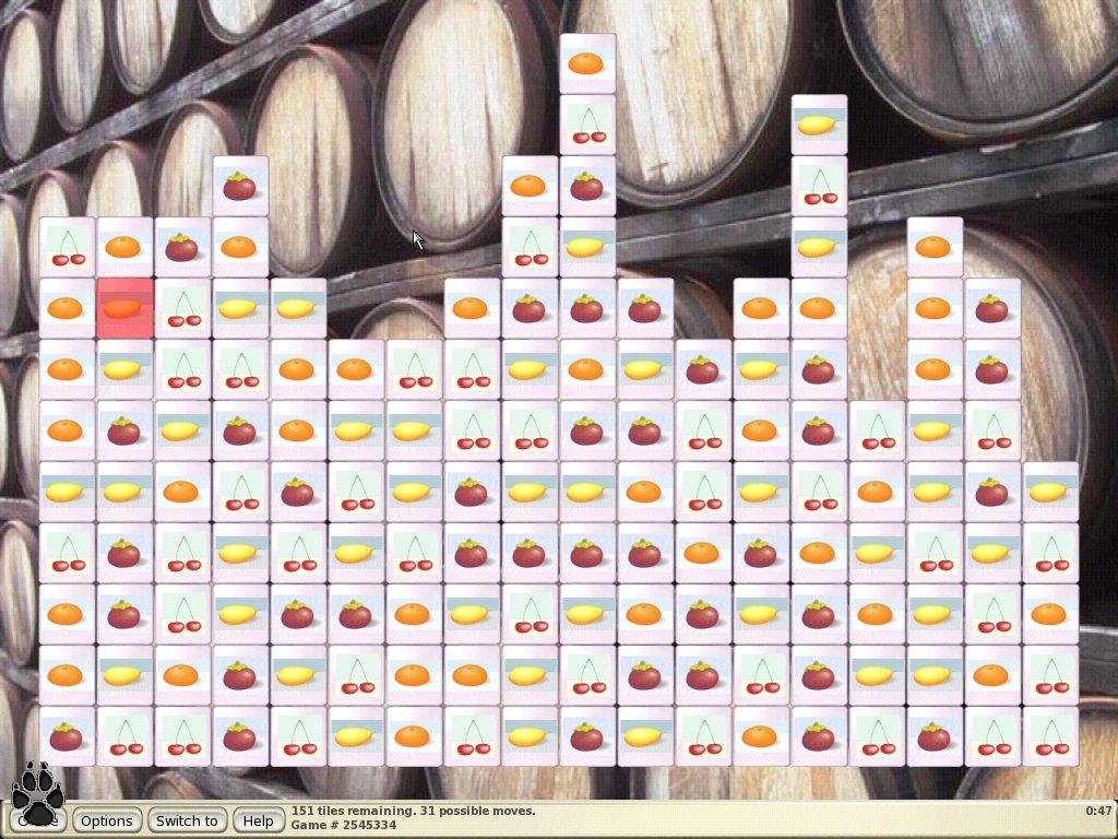 Скриншот из игры Masque Mahjongg - 1