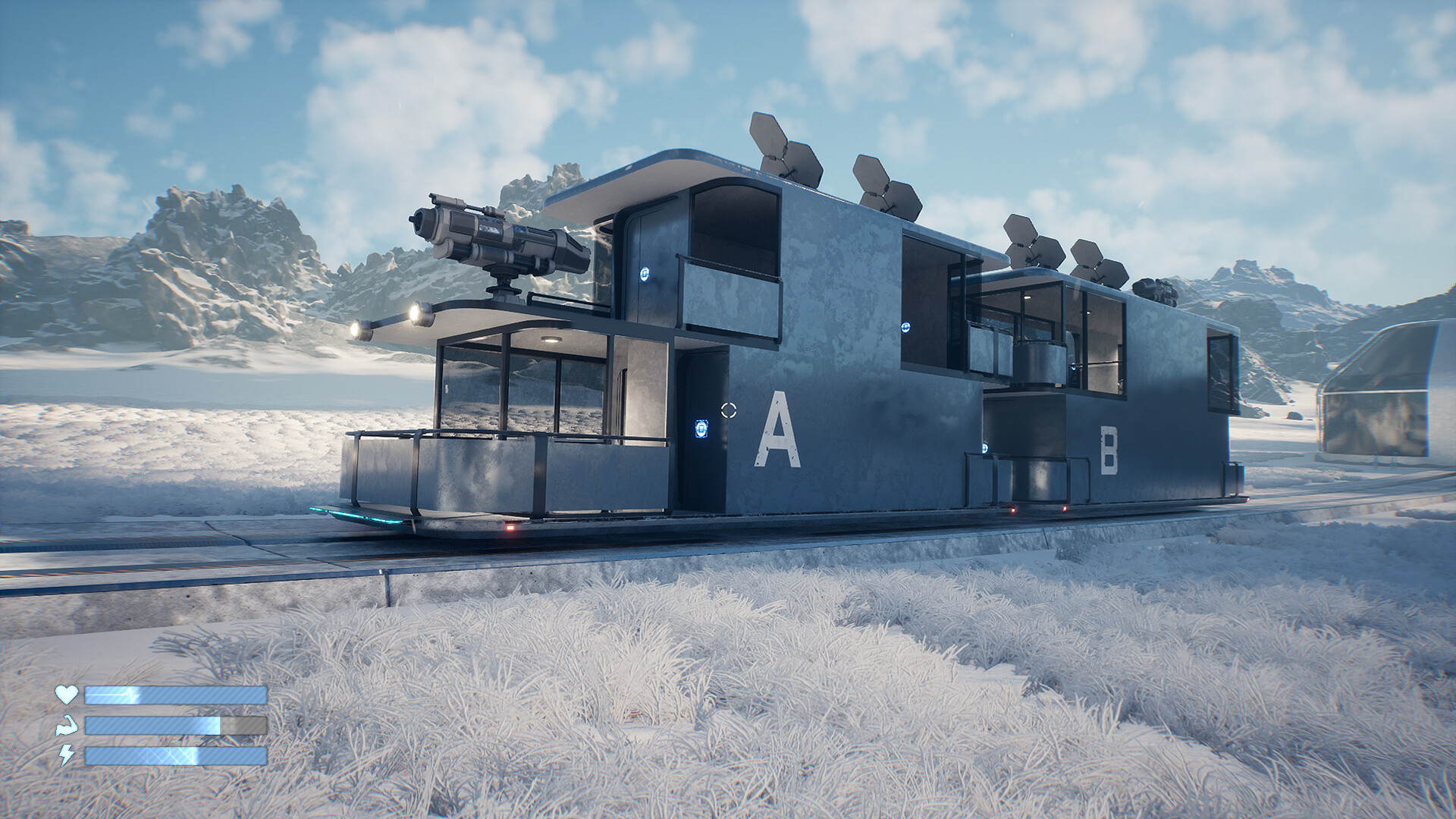 Скриншот из игры Heat Death: Survival Train - 1