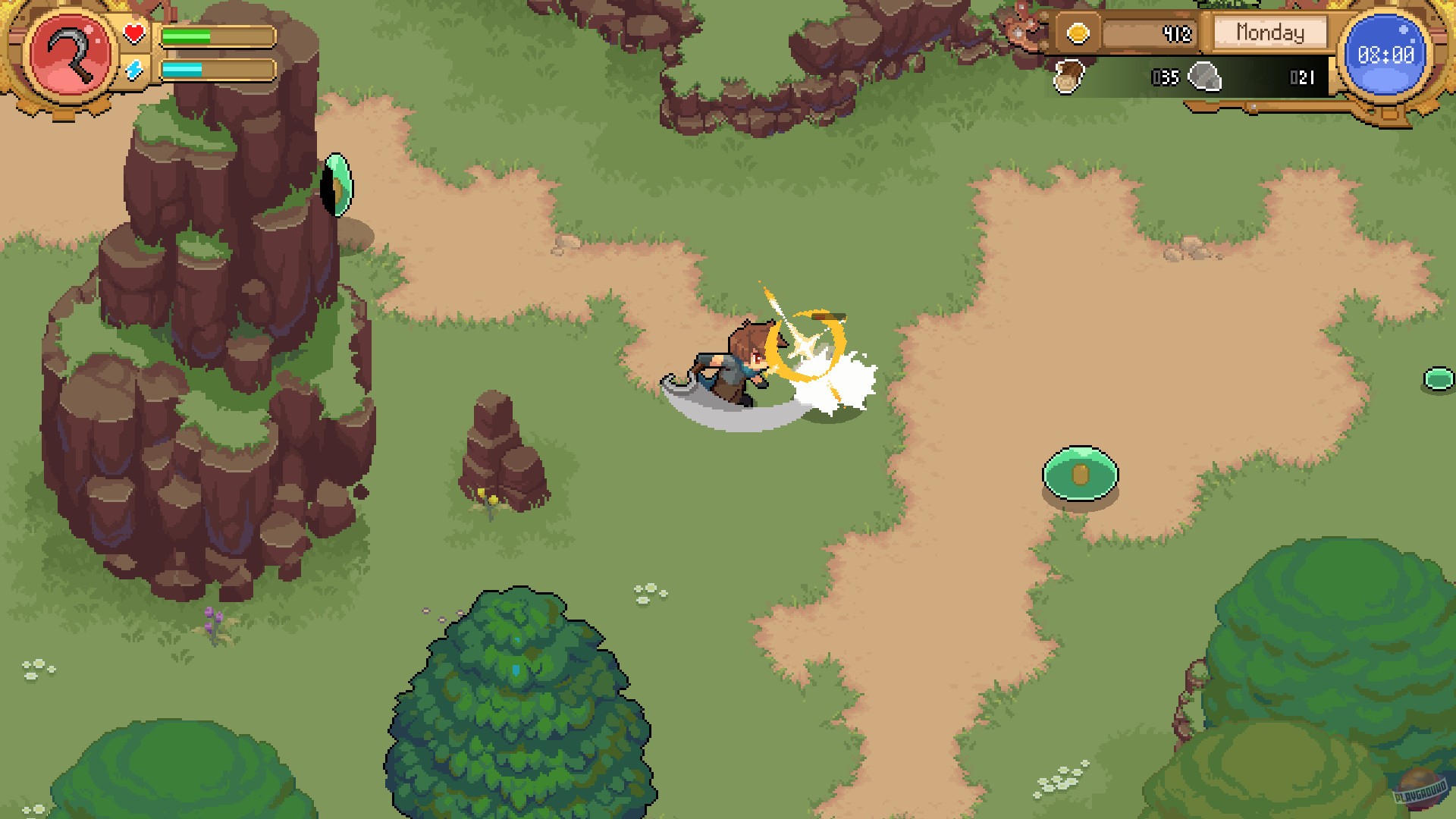 Скриншот из игры Potion Permit - 1