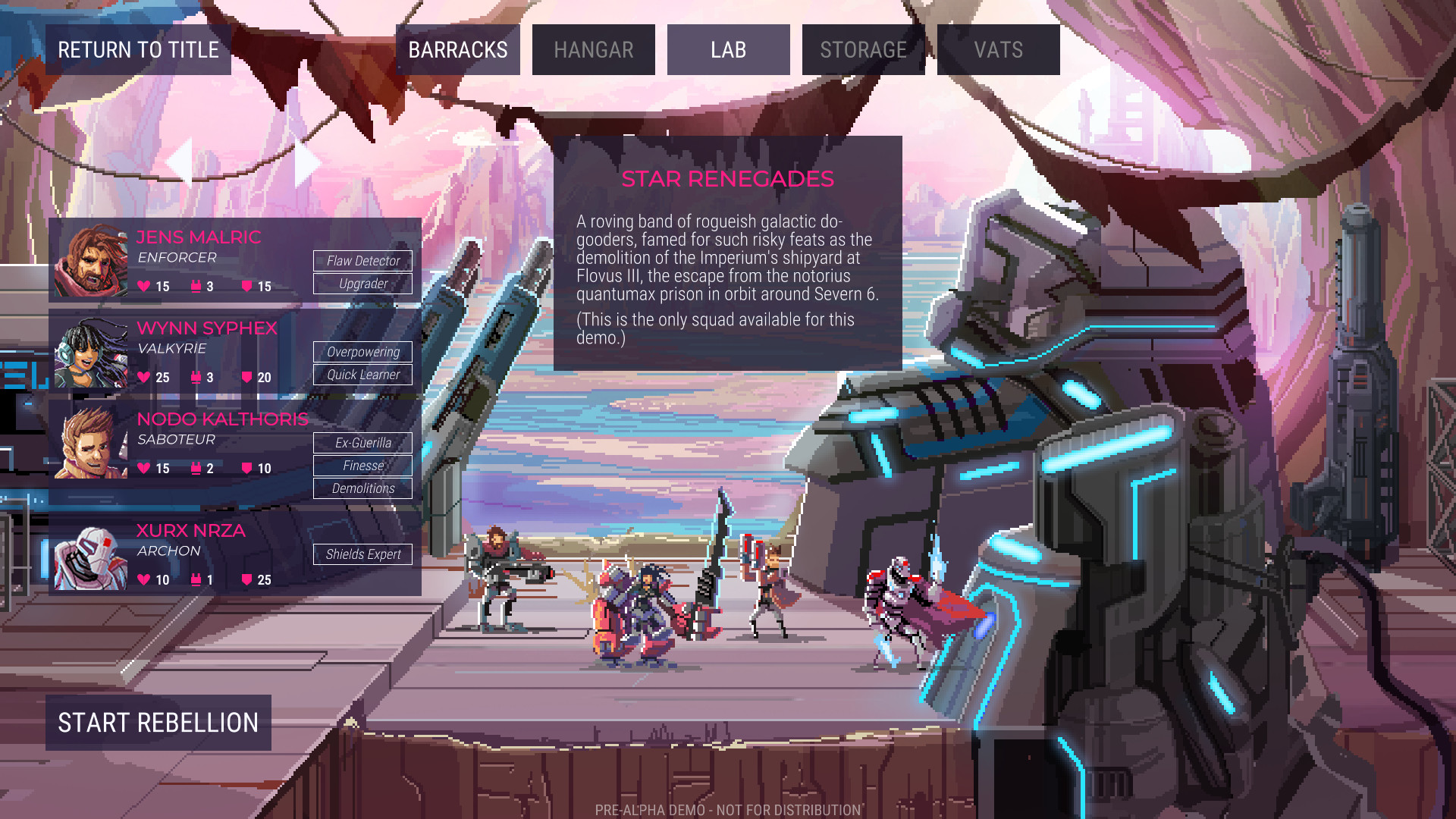Скриншот из игры Star Renegades - 14