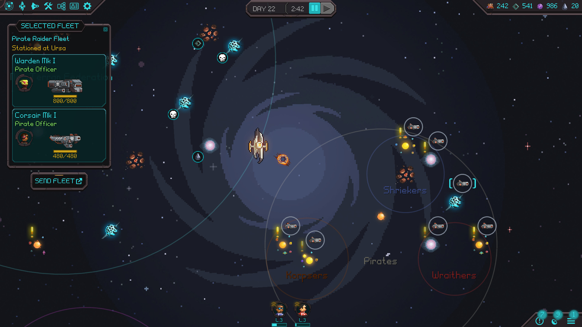 Скриншот из игры Halcyon 6: Starbase Commander - 78