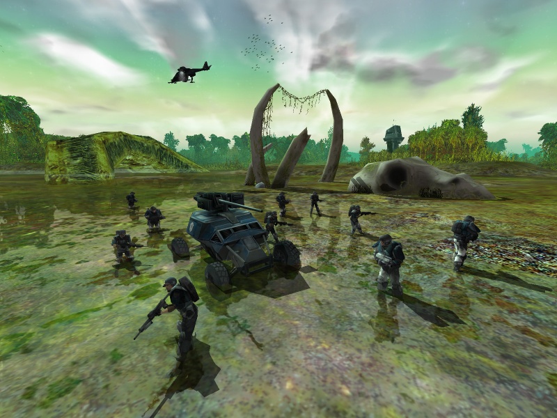 Скриншот из игры Ground Control 2: Operation Exodus - 62