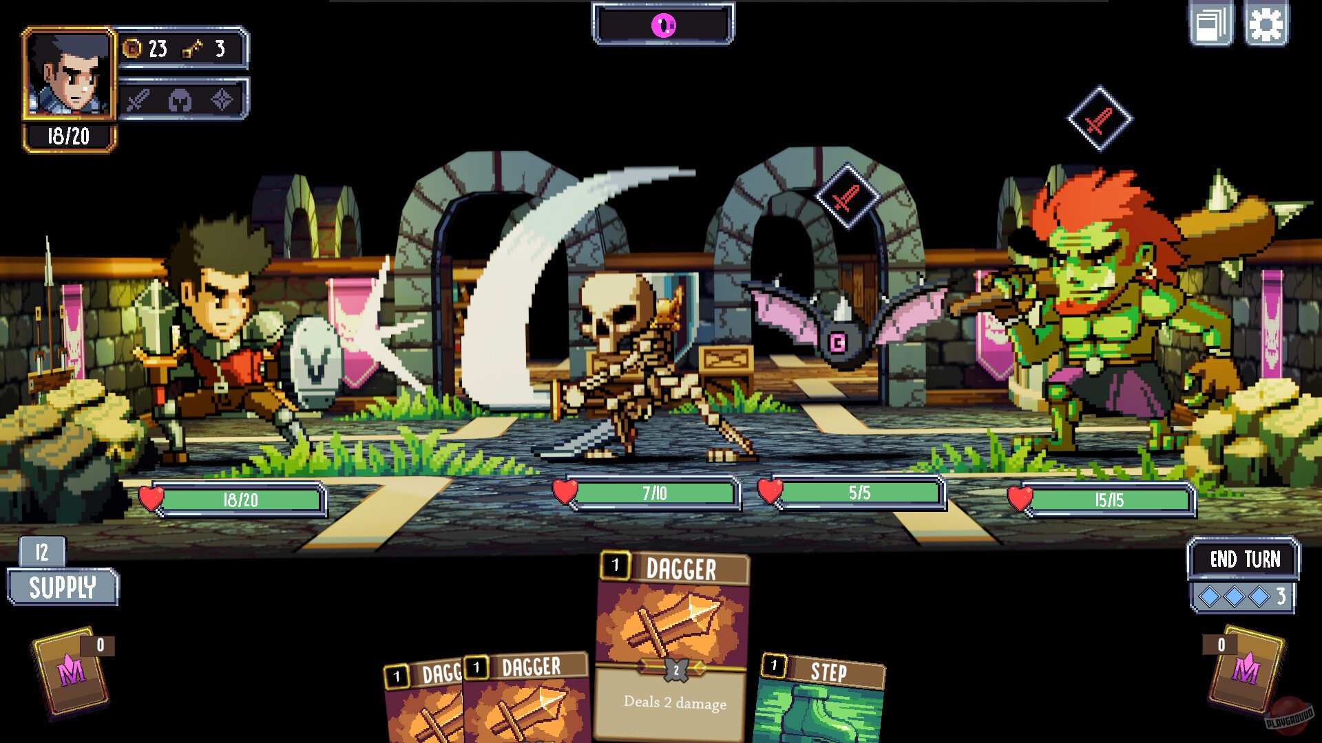 Скриншот из игры Mind The Dragon - 4