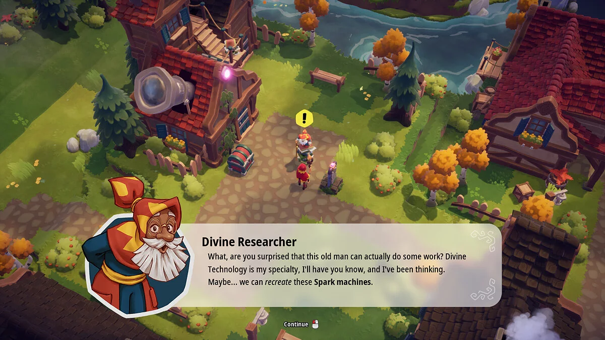 Скриншот из игры Oddsparks: An Automation Adventure - 18