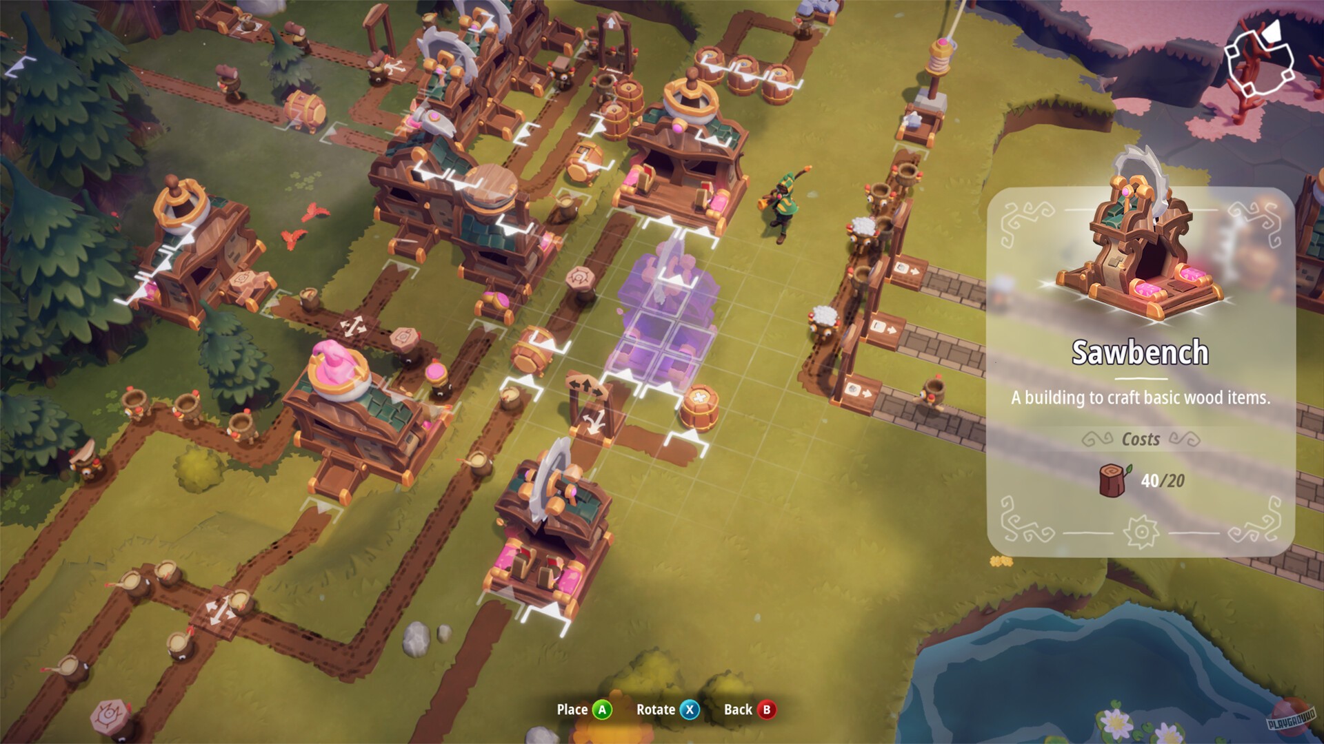 Скриншот из игры Oddsparks: An Automation Adventure - 2