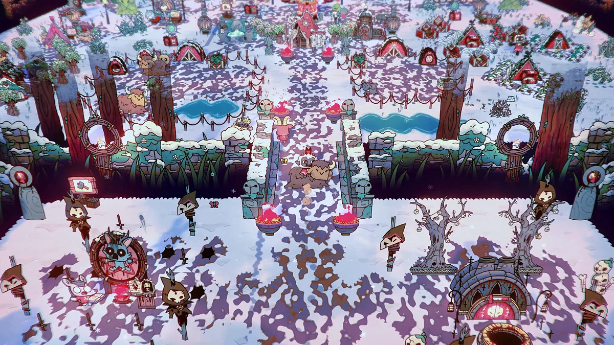 Скриншот из игры Cult of the Lamb: Woolhaven - 2