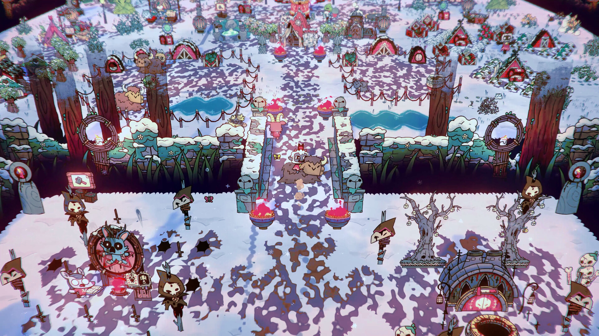 Скриншот из игры Cult of the Lamb: Woolhaven - 7